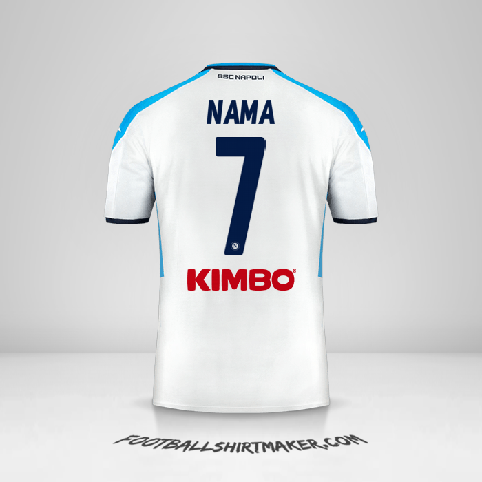 Jersey SSC Napoli 2019/20 Ketiga -  nama - 7