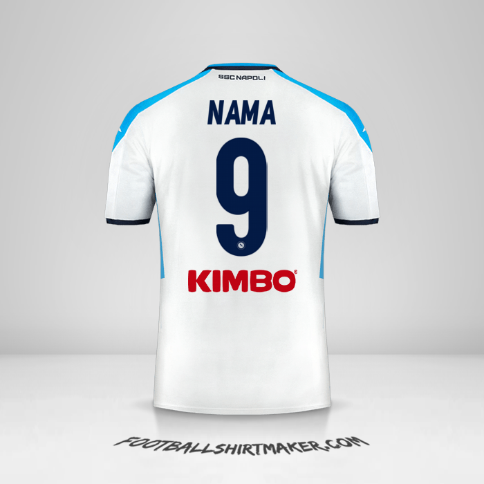 Jersey SSC Napoli 2019/20 Ketiga -  nama - 9