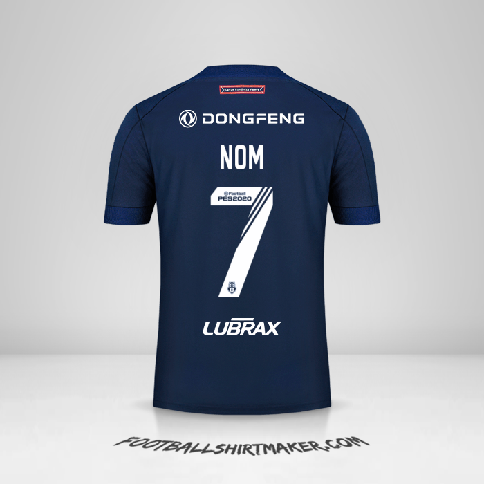 Maillot Universidad de Chile 2020 -  nom - 7