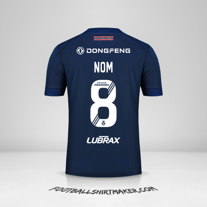 Maillot Universidad de Chile 2020 -  nom - 8