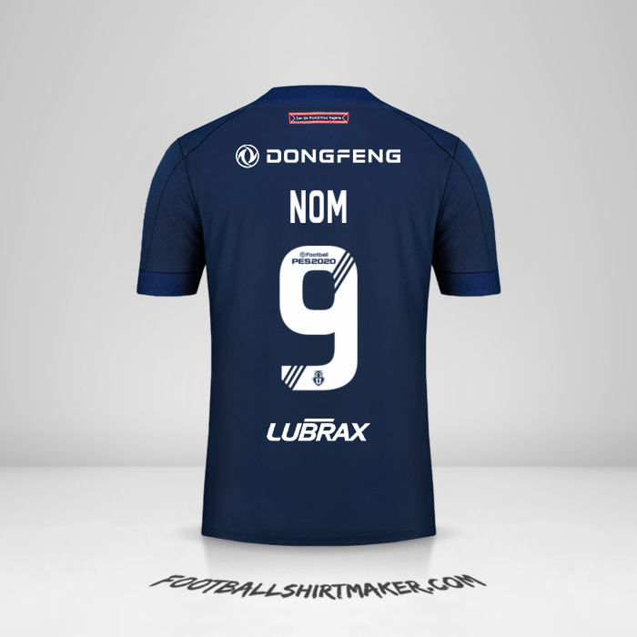 Maillot Universidad de Chile 2020 -  nom - 9