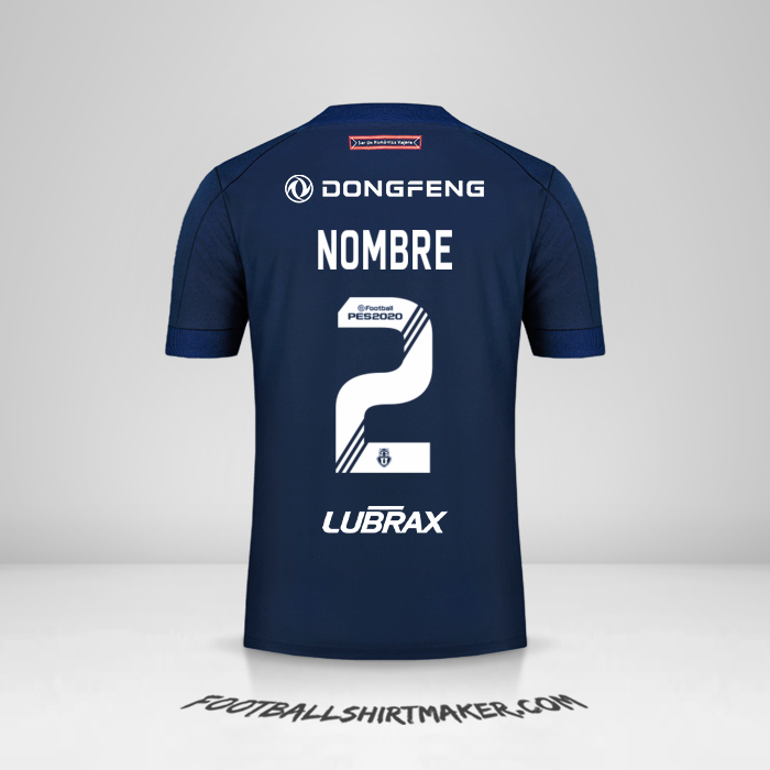 Camiseta Universidad de Chile 2020 -  nombre - 2