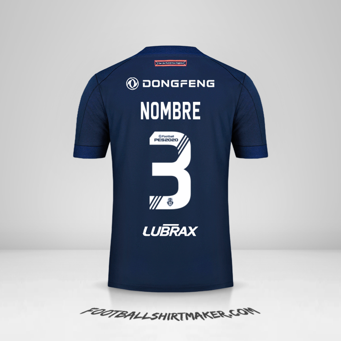Jersey Universidad de Chile 2020 -  nombre - 3