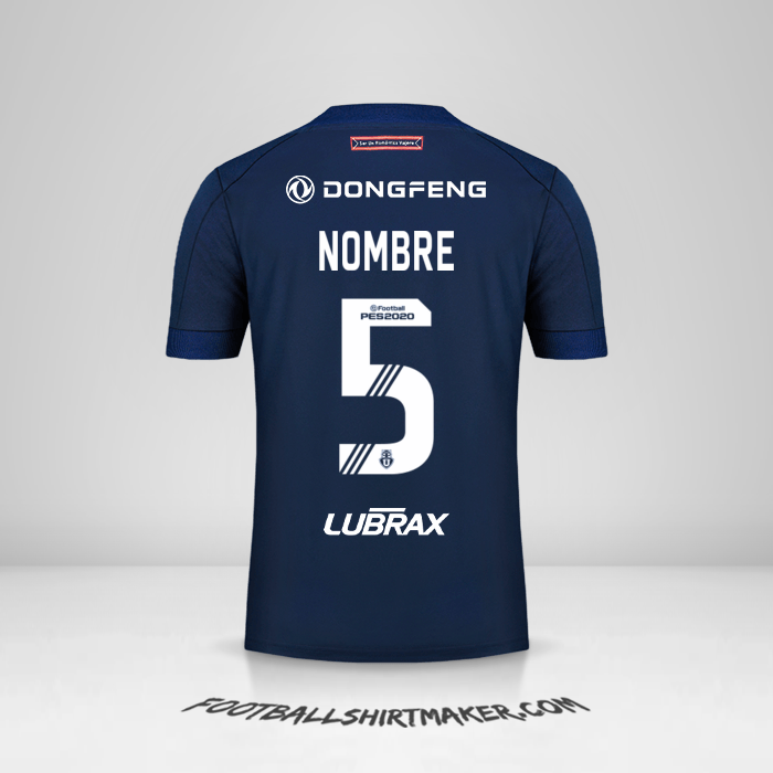 Jersey Universidad de Chile 2020 -  nombre - 5
