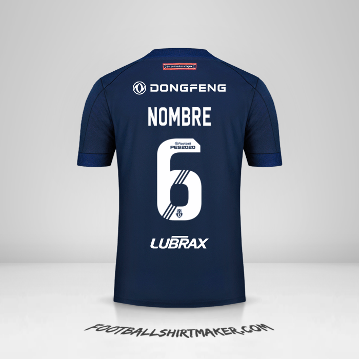 Jersey Universidad de Chile 2020 -  nombre - 6