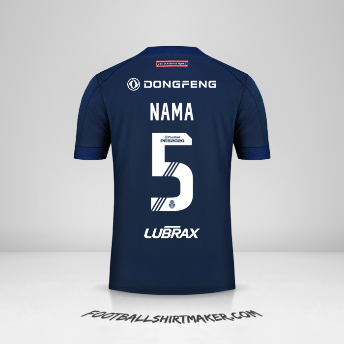 Jersey Universidad de Chile 2020 -  nama - 5