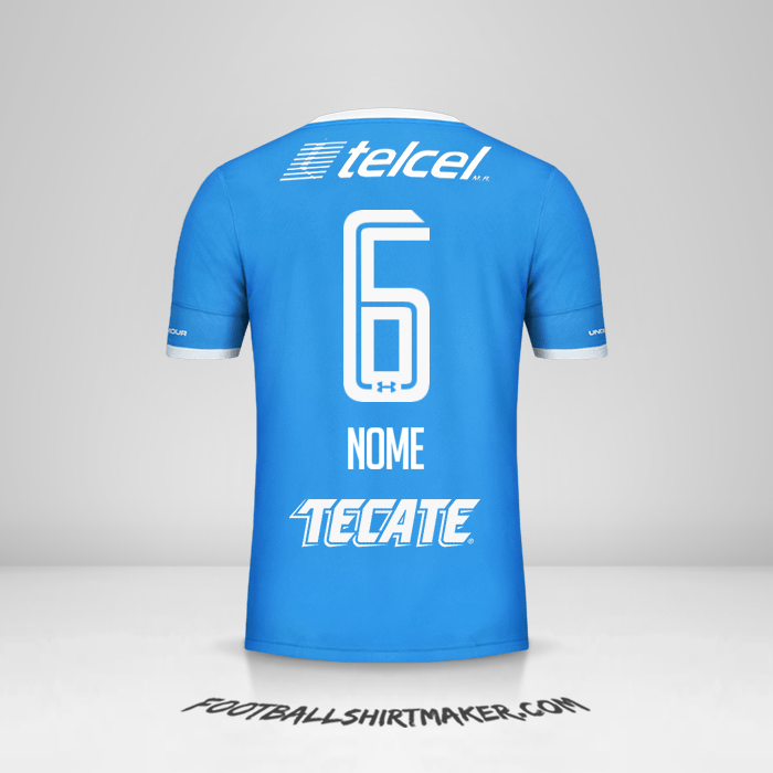 Camisa Cruz Azul 2016/17 -  nome - 6