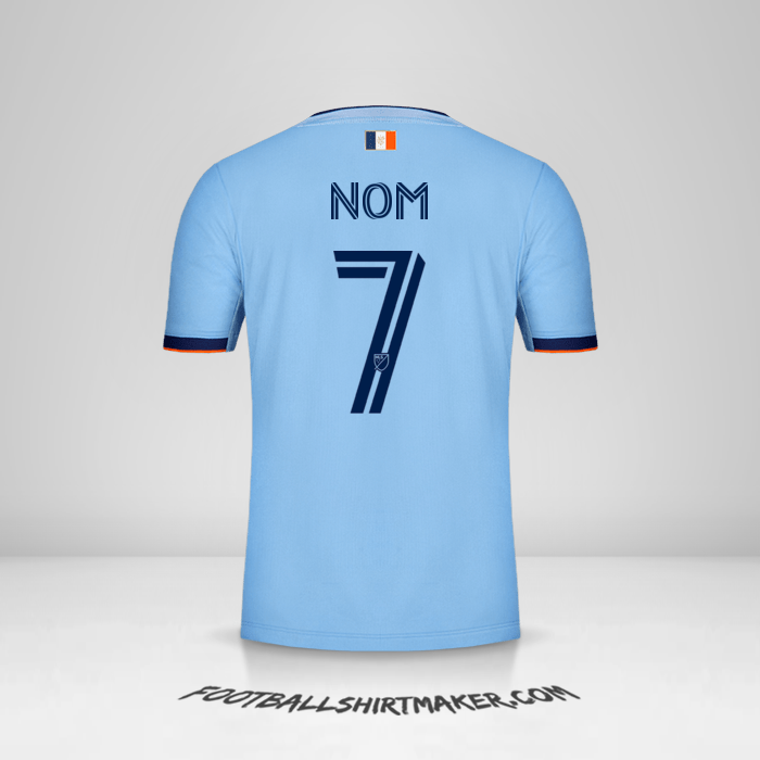 Maillot New York City FC 2020 -  nom - 7