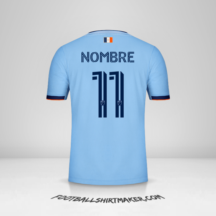 Camiseta New York City FC 2020 -  nombre - 11