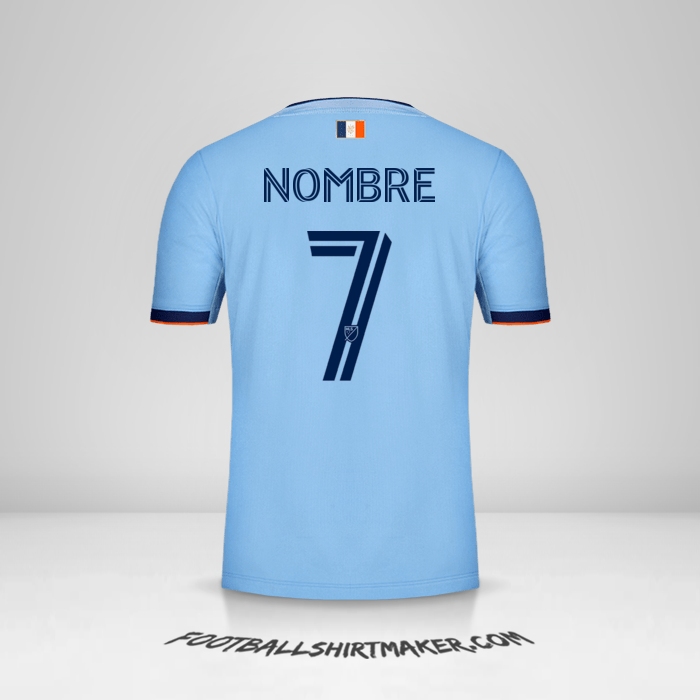 Jersey New York City FC 2020 -  nombre - 7