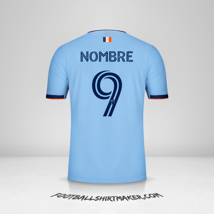 Jersey New York City FC 2020 -  nombre - 9