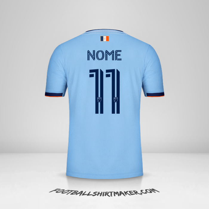 Camisa New York City FC 2020 -  nome - 11