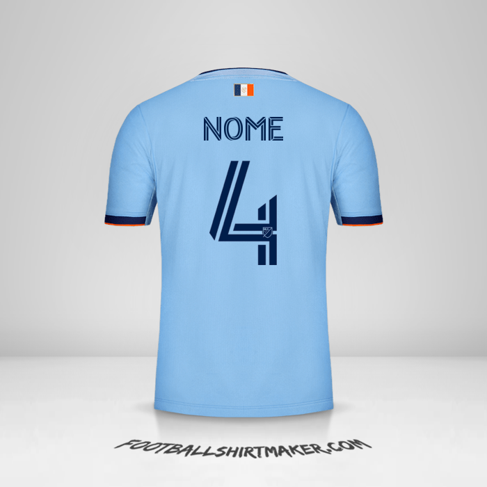 Camisola New York City FC 2020 -  nome - 4