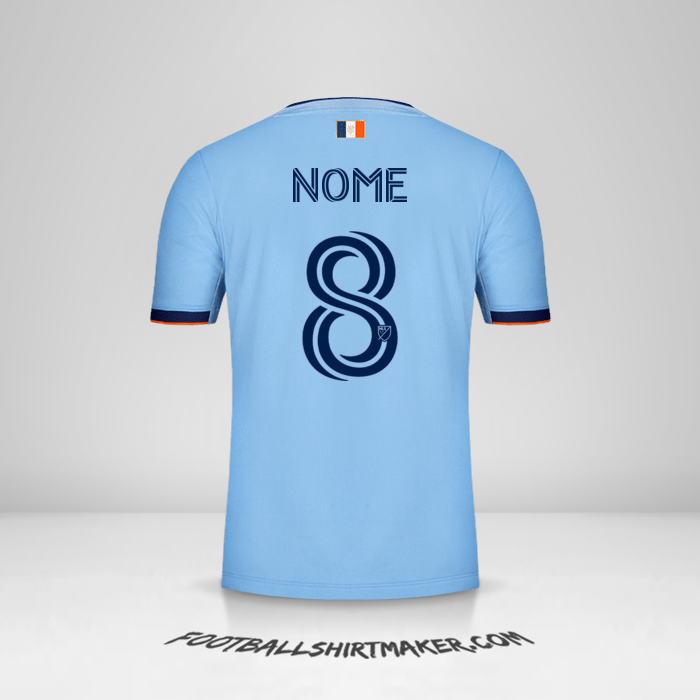 Camisola New York City FC 2020 -  nome - 8