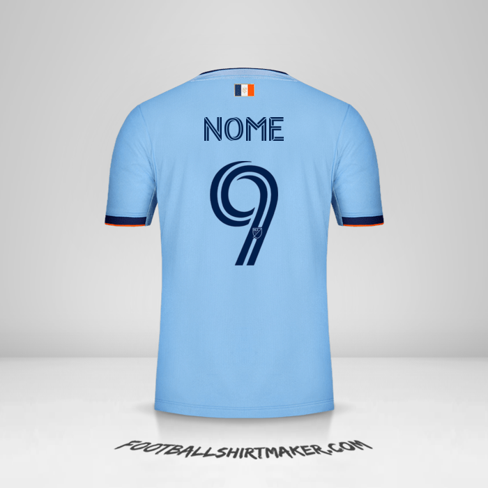 Camisola New York City FC 2020 -  nome - 9