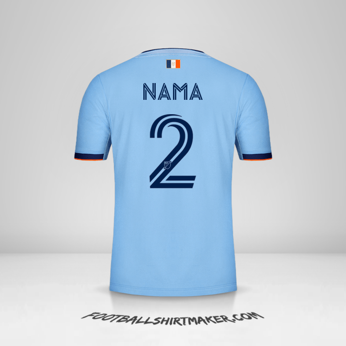 Jersey New York City FC 2020 -  nama - 2