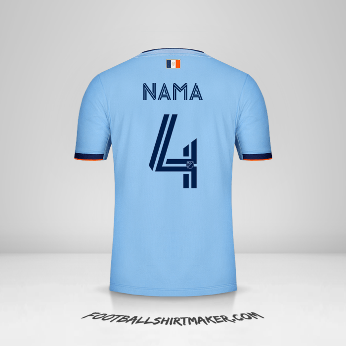 Jersey New York City FC 2020 -  nama - 4