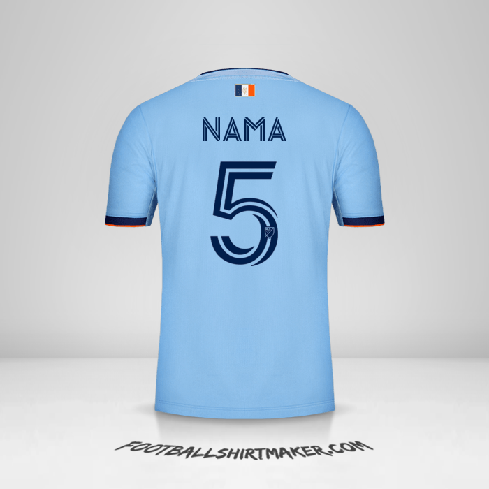 Jersey New York City FC 2020 -  nama - 5