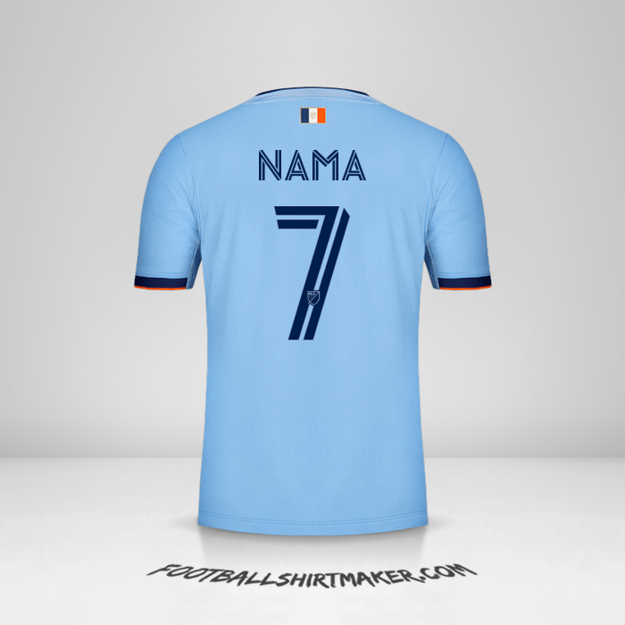 Jersey New York City FC 2020 -  nama - 7