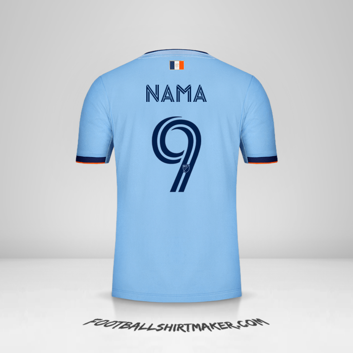 Jersey New York City FC 2020 -  nama - 9