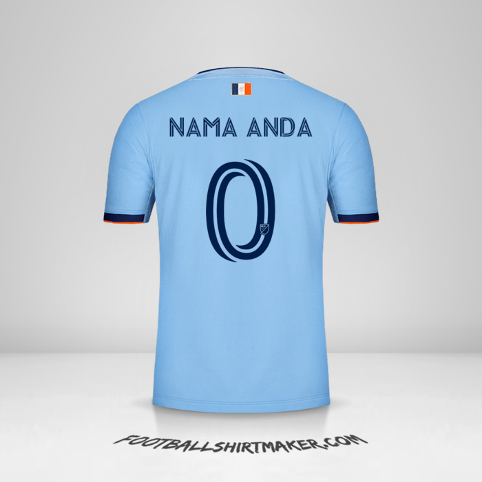 Jersey New York City FC 2020 -  nama anda - 0