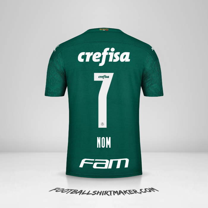 Maillot Palmeiras 2020 -  nom - 7