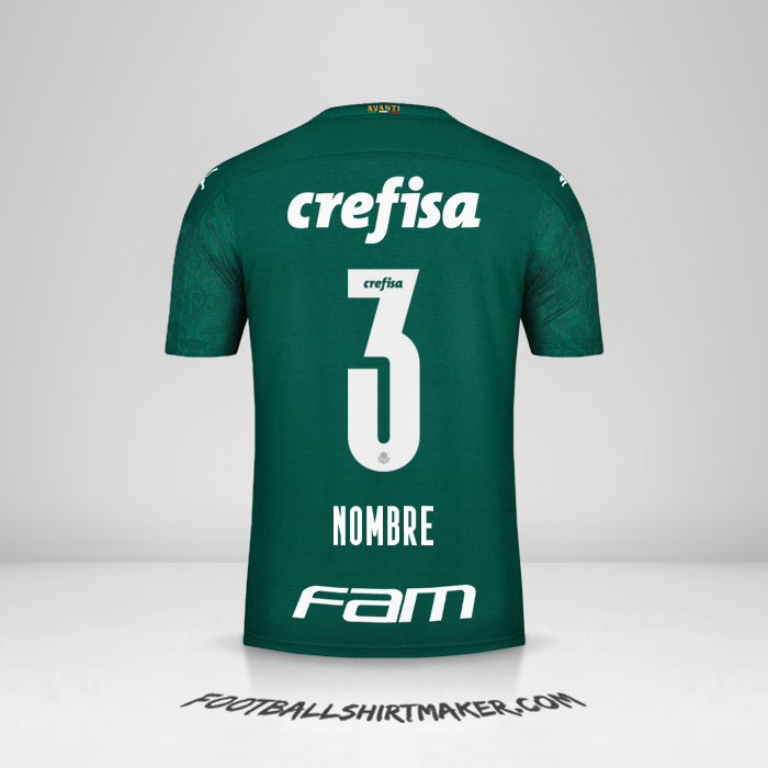 Jersey Palmeiras 2020 -  nombre - 3
