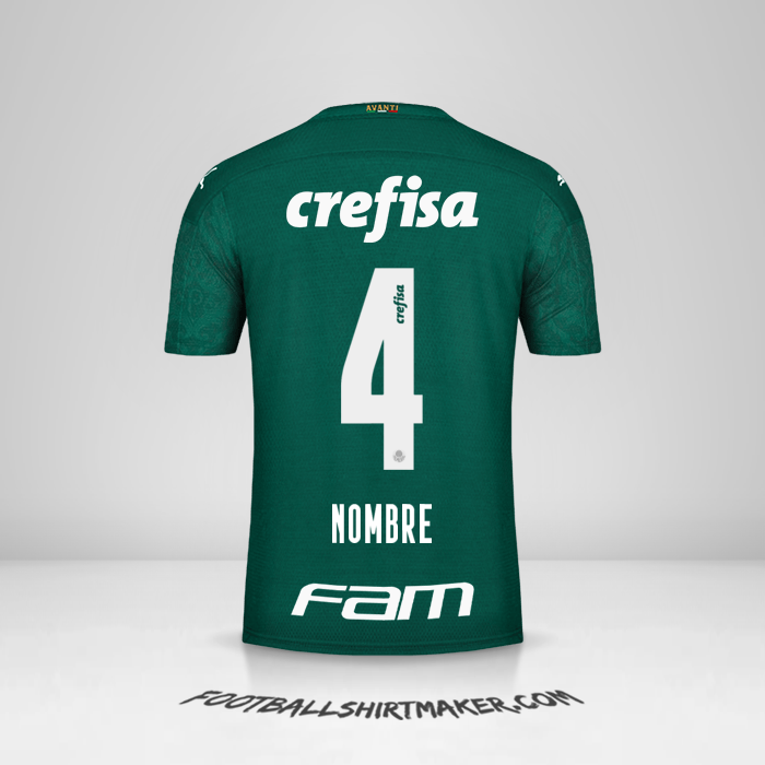 Jersey Palmeiras 2020 -  nombre - 4