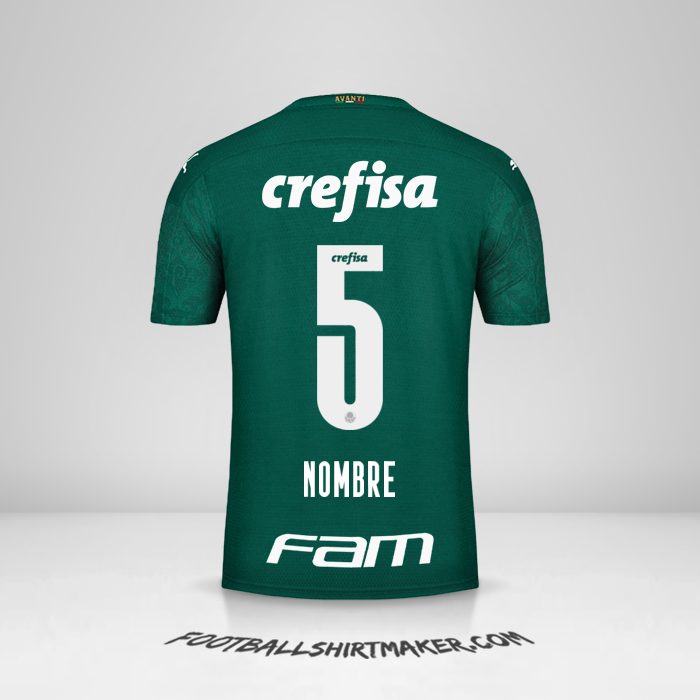 Jersey Palmeiras 2020 -  nombre - 5