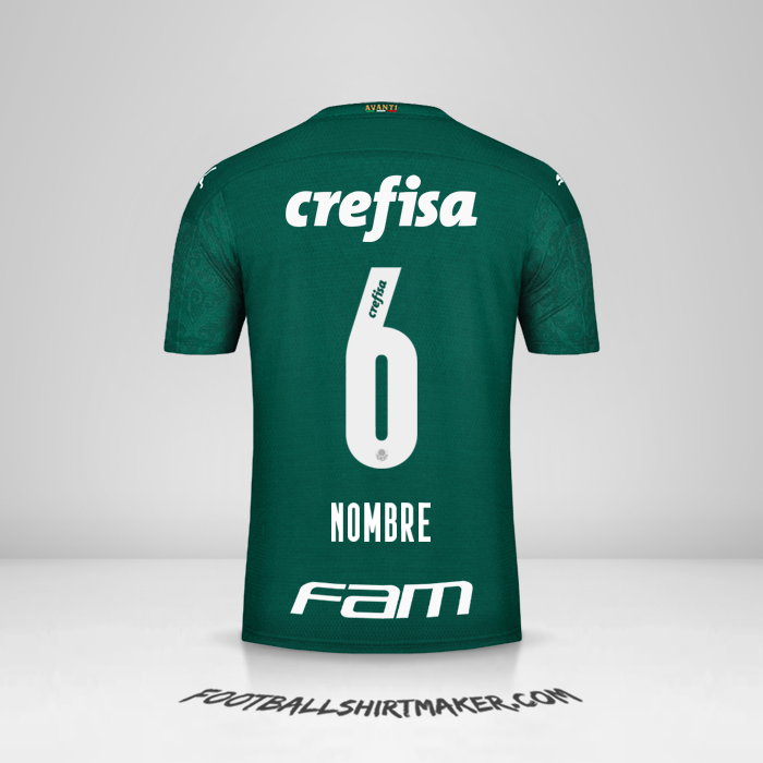 Jersey Palmeiras 2020 -  nombre - 6