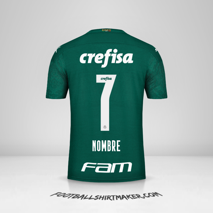 Jersey Palmeiras 2020 -  nombre - 7