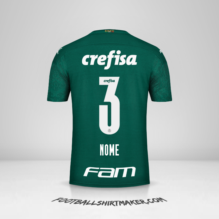 Camisa Palmeiras 2020 -  nome - 3