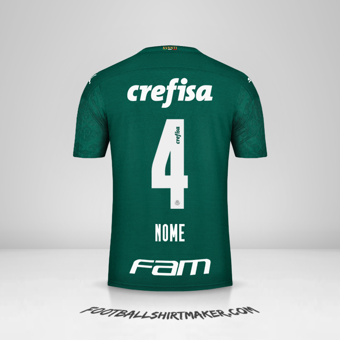 Camisa Palmeiras 2020 -  nome - 4
