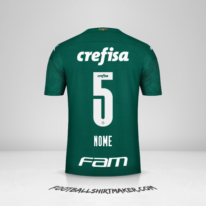 Maglia Palmeiras 2020 -  nome - 5