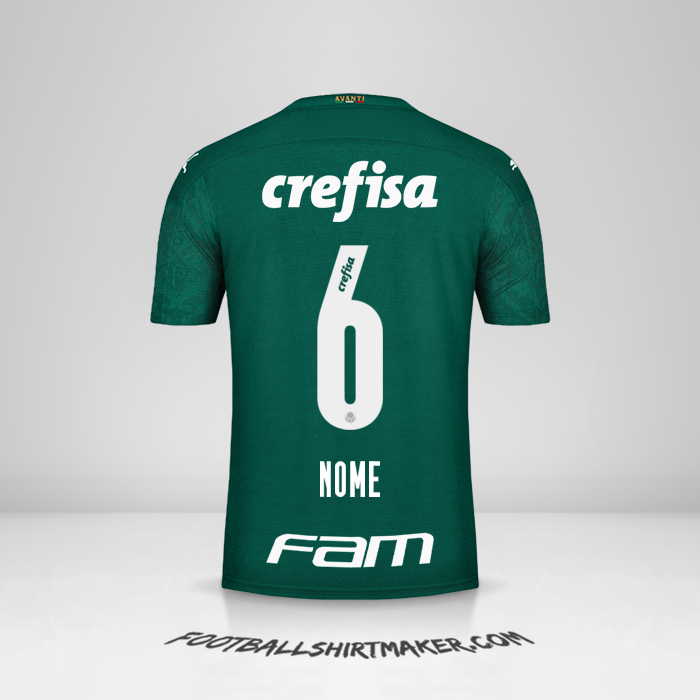 Maglia Palmeiras 2020 -  nome - 6