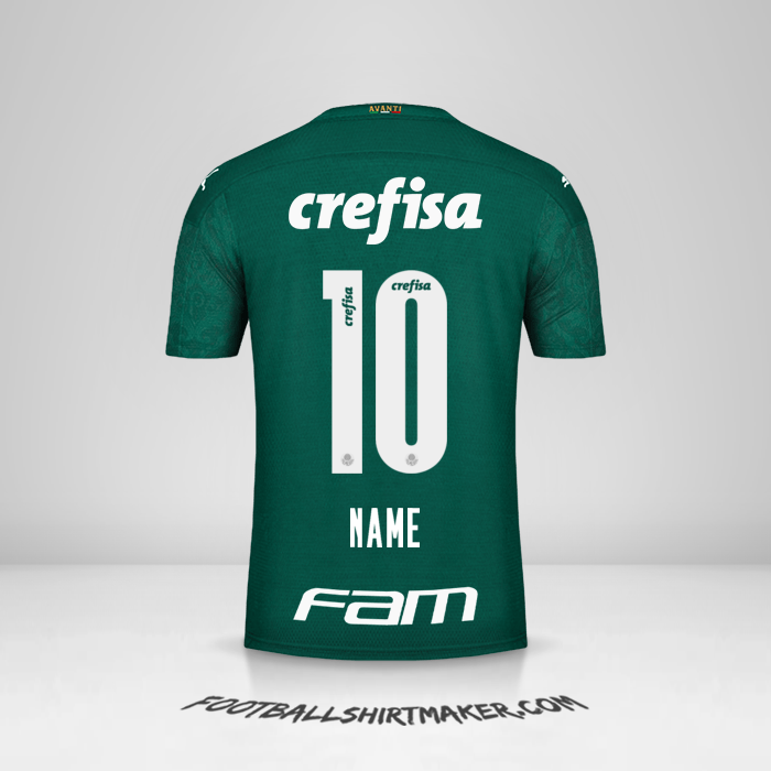 Shirt Palmeiras 2020 -  name - 10