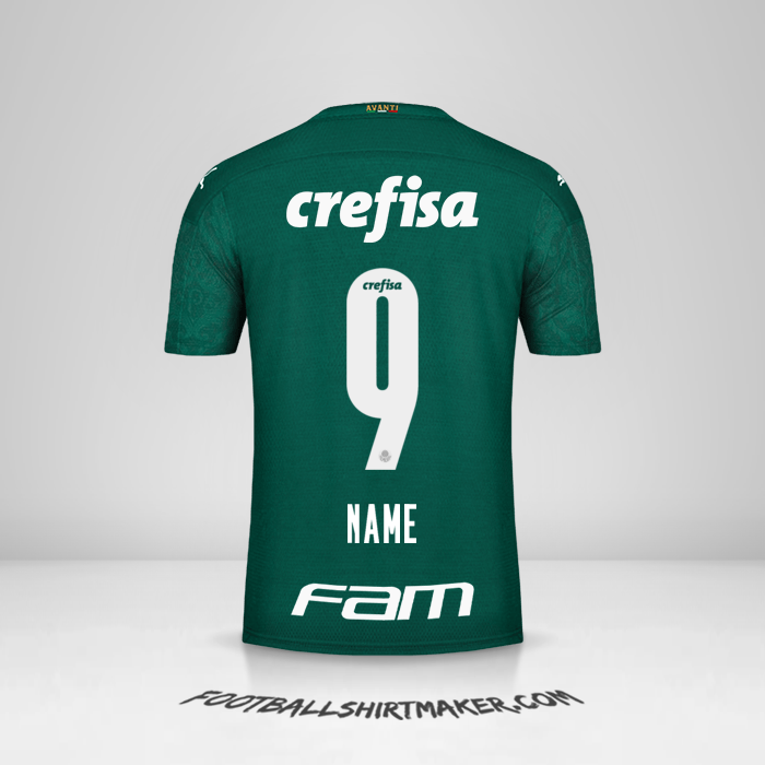 Jersey Palmeiras 2020 -  name - 9