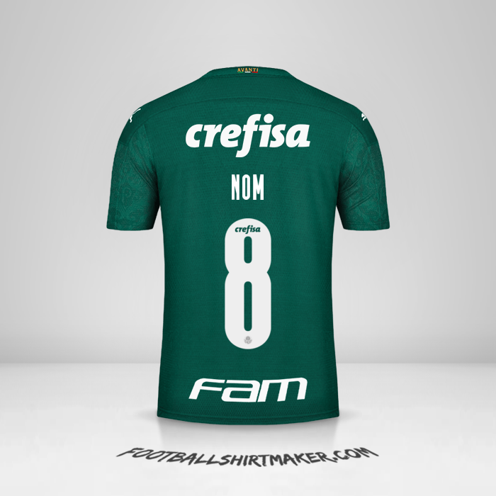 Maillot Palmeiras Libertadores 2020 -  nom - 8