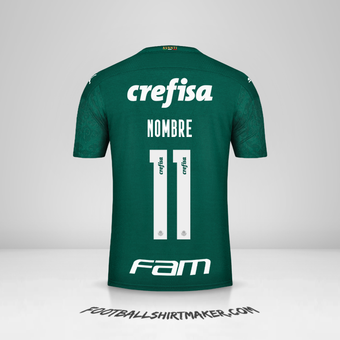 Jersey Palmeiras Libertadores 2020 -  nombre - 11