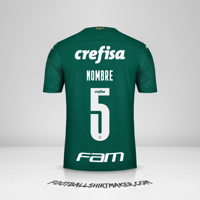 Jersey Palmeiras Libertadores 2020 -  nombre - 5