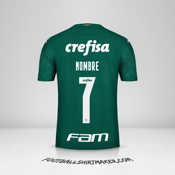 Jersey Palmeiras Libertadores 2020 -  nombre - 7
