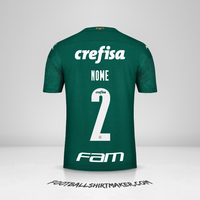 Maglia Palmeiras Libertadores 2020 -  nome - 2