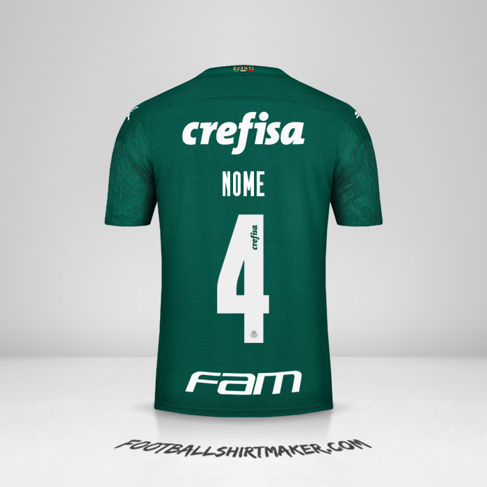 Maglia Palmeiras Libertadores 2020 -  nome - 4