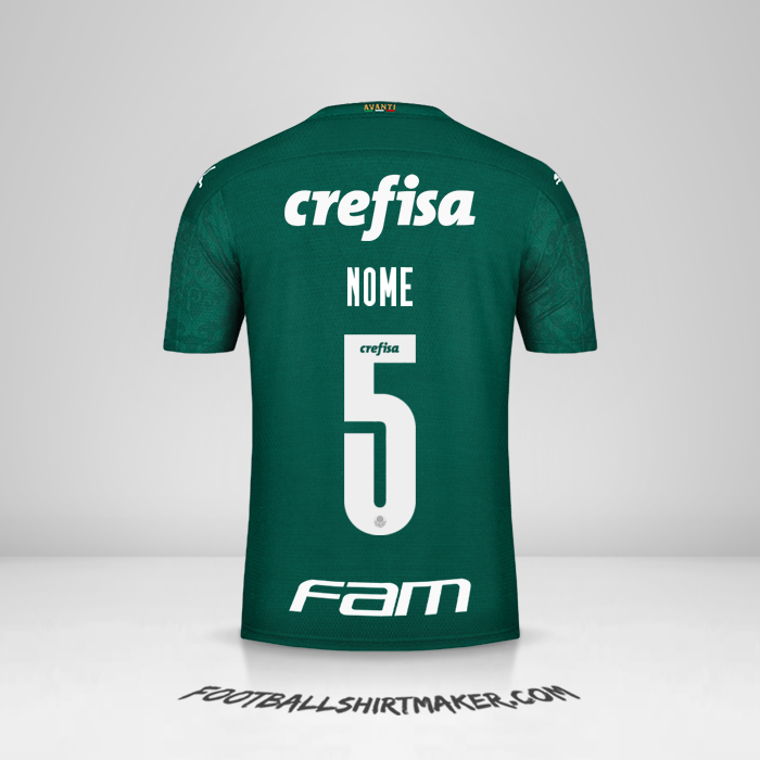 Maglia Palmeiras Libertadores 2020 -  nome - 5