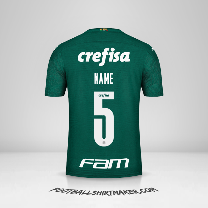Shirt Palmeiras Libertadores 2020 -  name - 5
