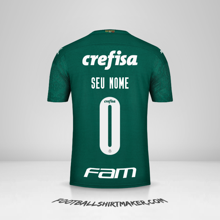 Camisa Palmeiras Libertadores 2020 -  seu nome - 0