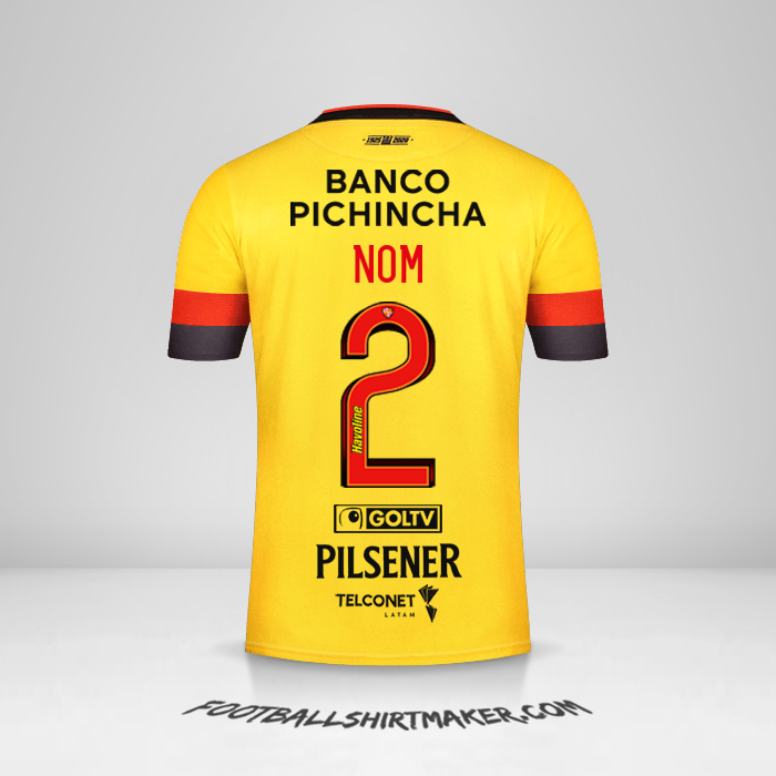 Maillot Barcelona SC 2020 -  nom - 2