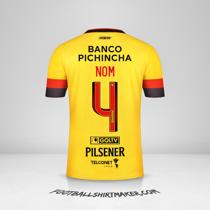 Maillot Barcelona SC 2020 -  nom - 4