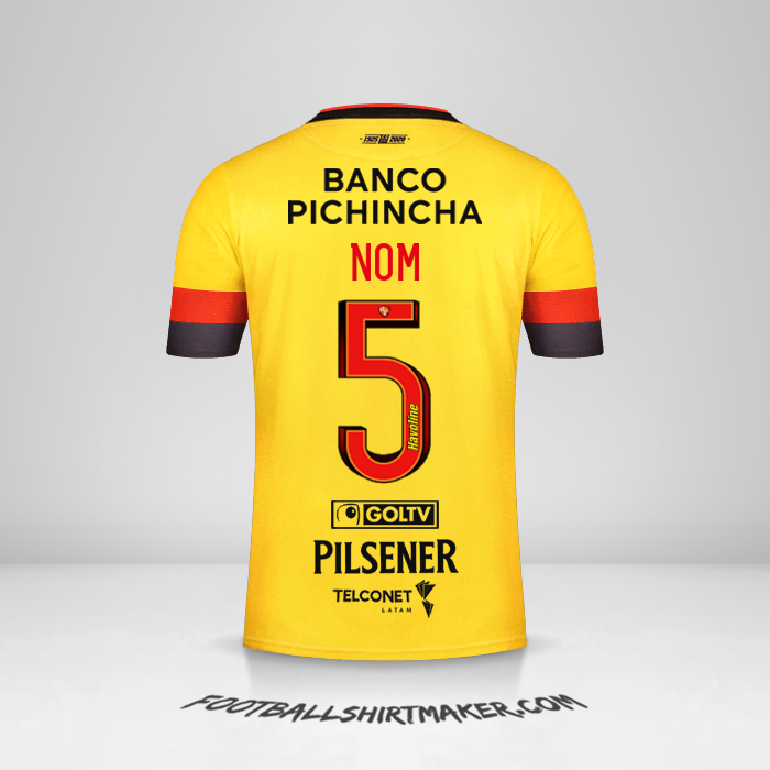 Maillot Barcelona SC 2020 -  nom - 5
