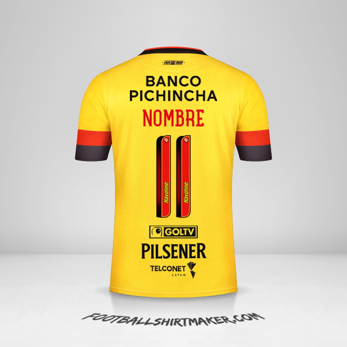 Camiseta Barcelona SC 2020 -  nombre - 11